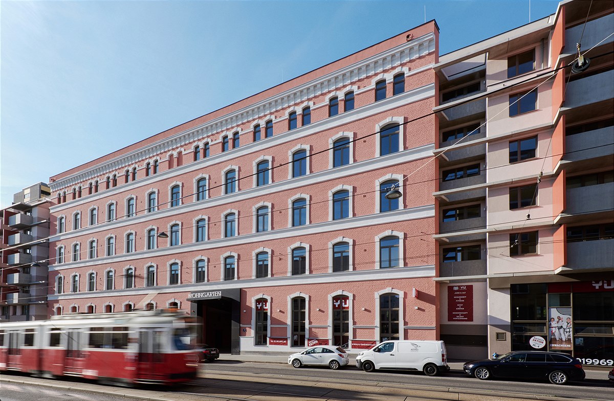 Das Wohnbauprojekt in der Geiselbergstraße umfasst 33.000 qm Wohnfläche in 682 freifinanzierten Wohnungen