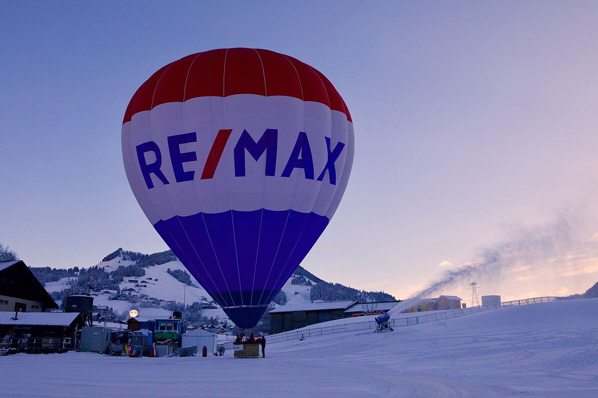 Remax-Heißluftballon
