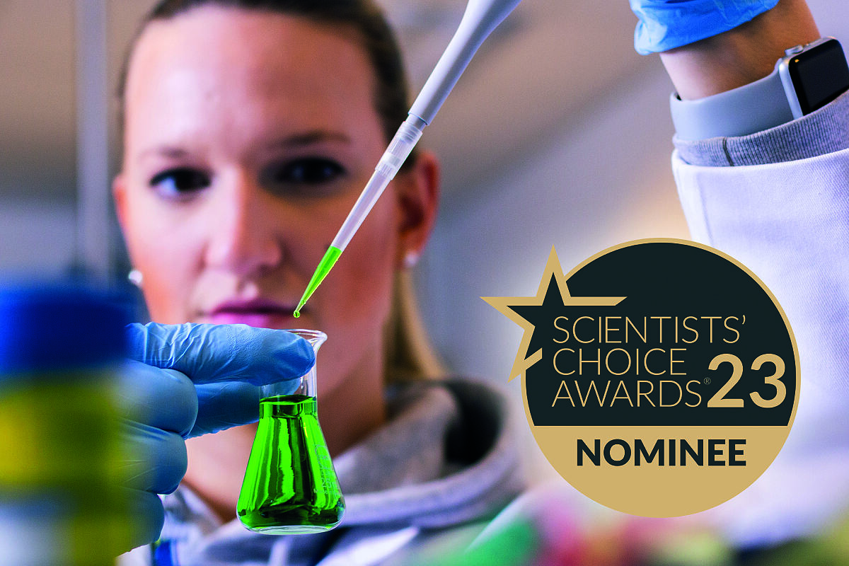 The company has been nominated for the Scientists Choice Award “Sustainable Supplier of the Year”
